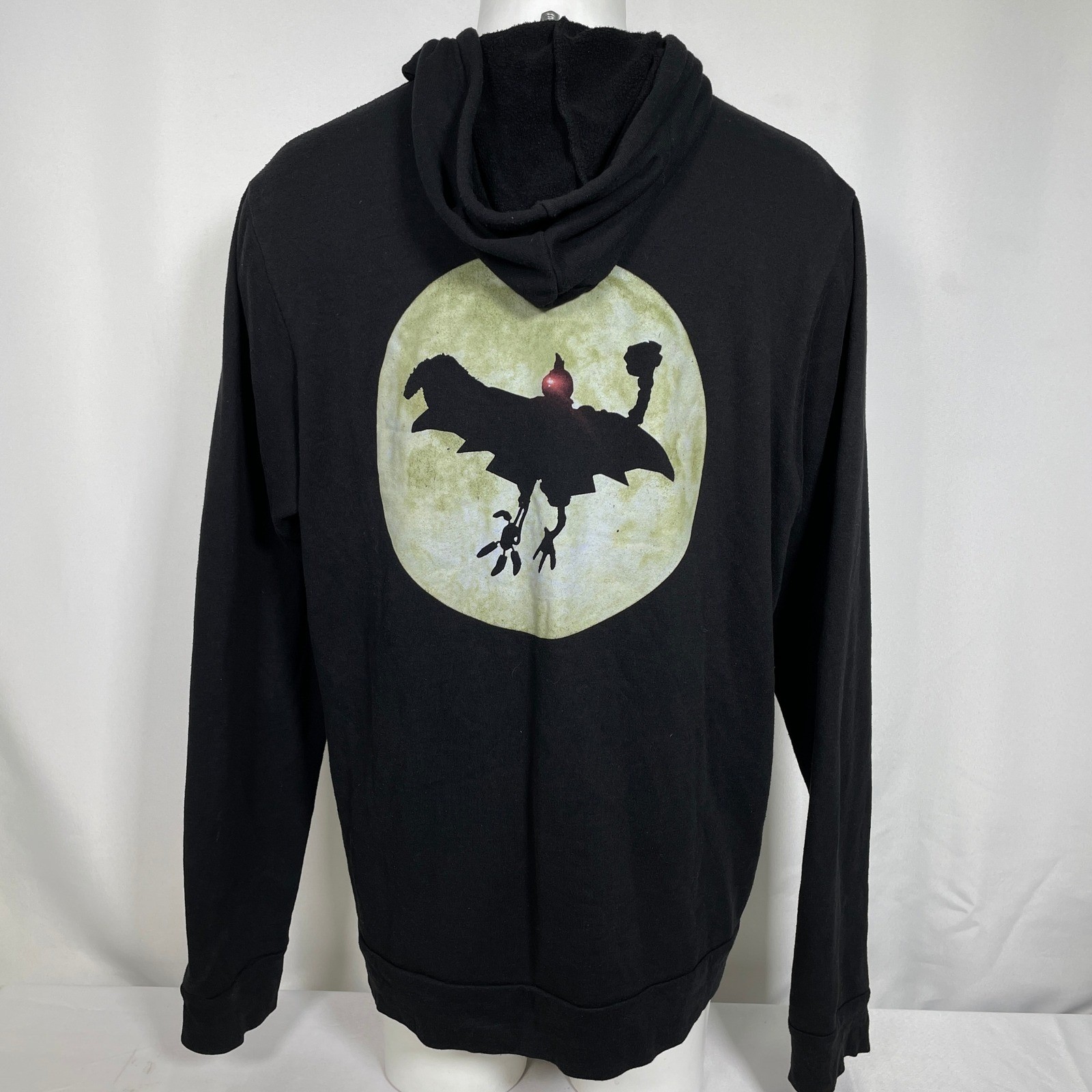 Robot Chicken Season 7 Production Crew Full Zip Gray Hoodie Men’s XXL