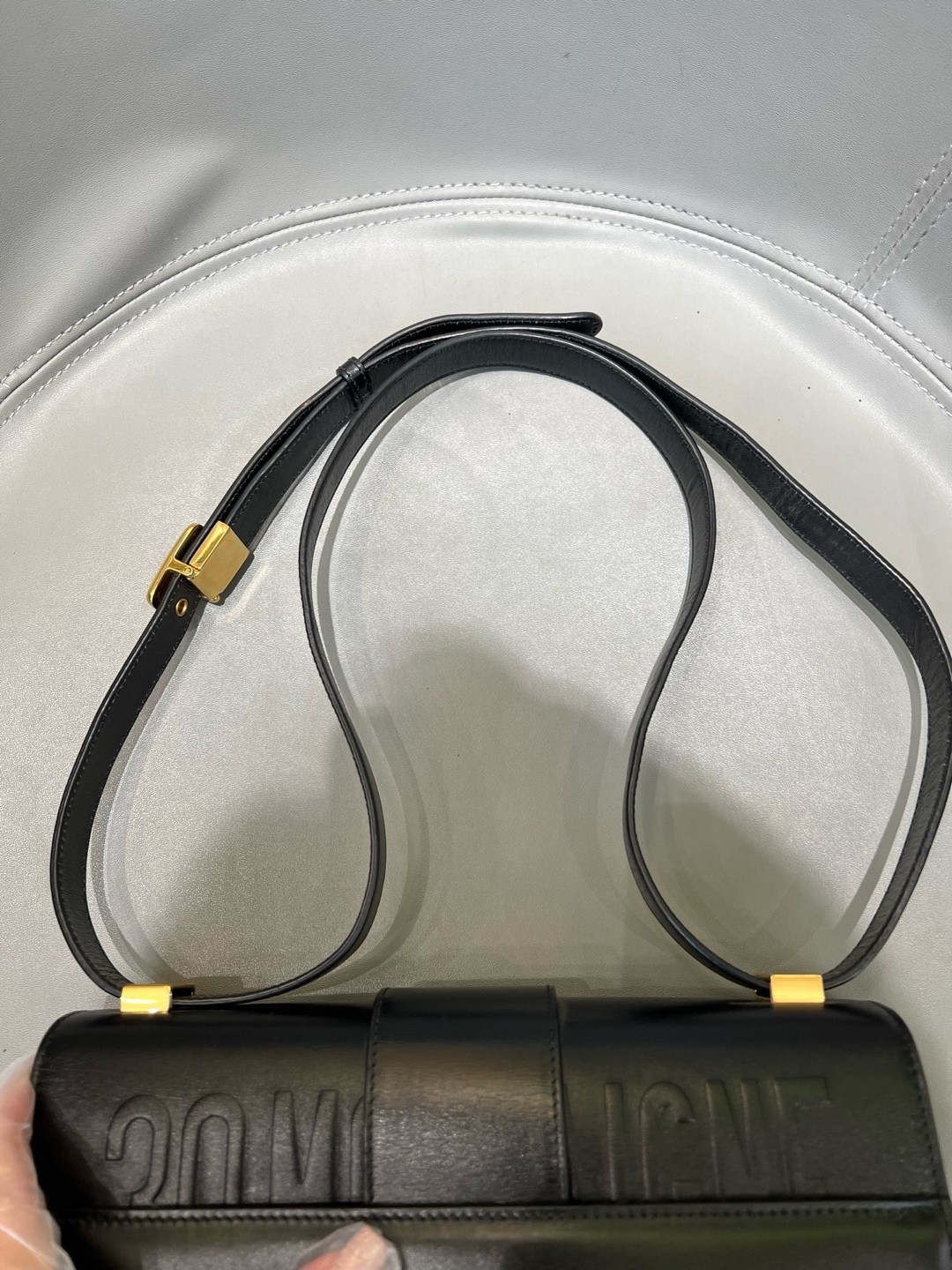 Dior Pre-Owned Authentic Crossbody Bag Black 24*17cm Free Tracked Shipping