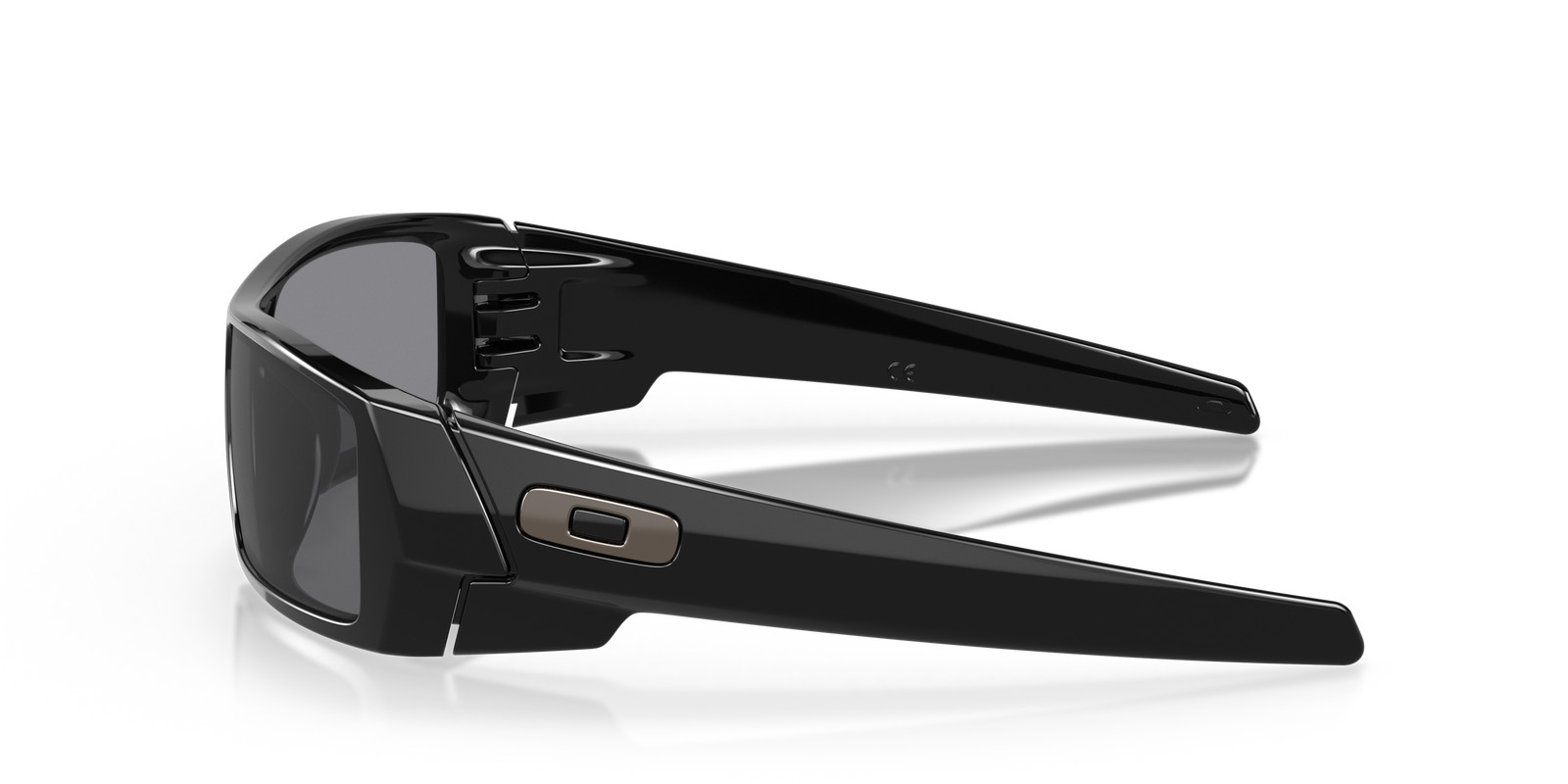 Oakley Gascan Polished Black/Grey 60 mm Men’s Sunglasses OO9014 03-471