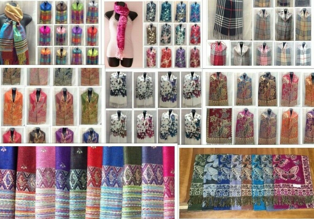 Gorgeous Pashmina Paisley Shawl/Wrap/Scarf/Stole