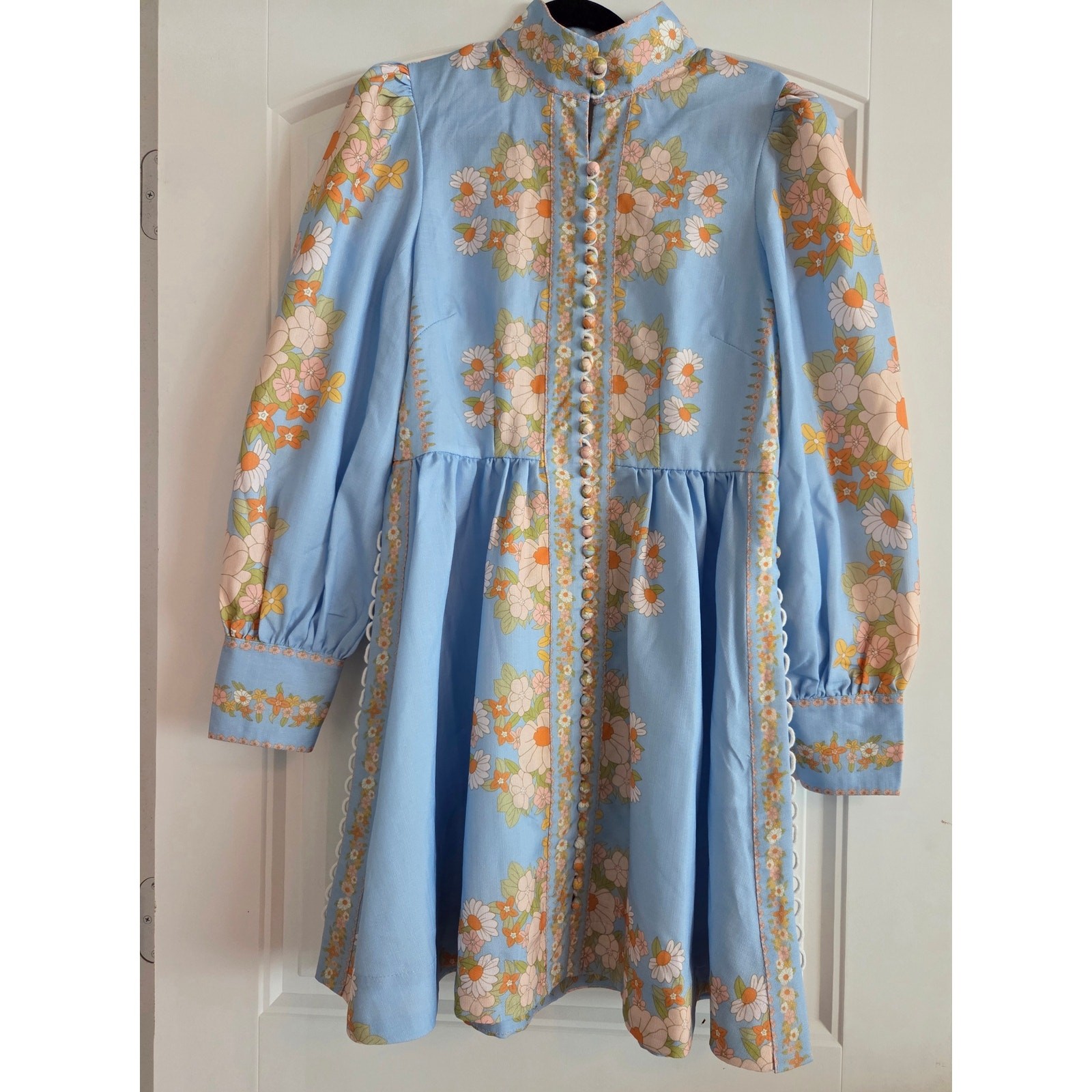 NWT Beulah Style Tuckernuck Exclusive Leila Floral Mini Dress M CC3151-1 Size M