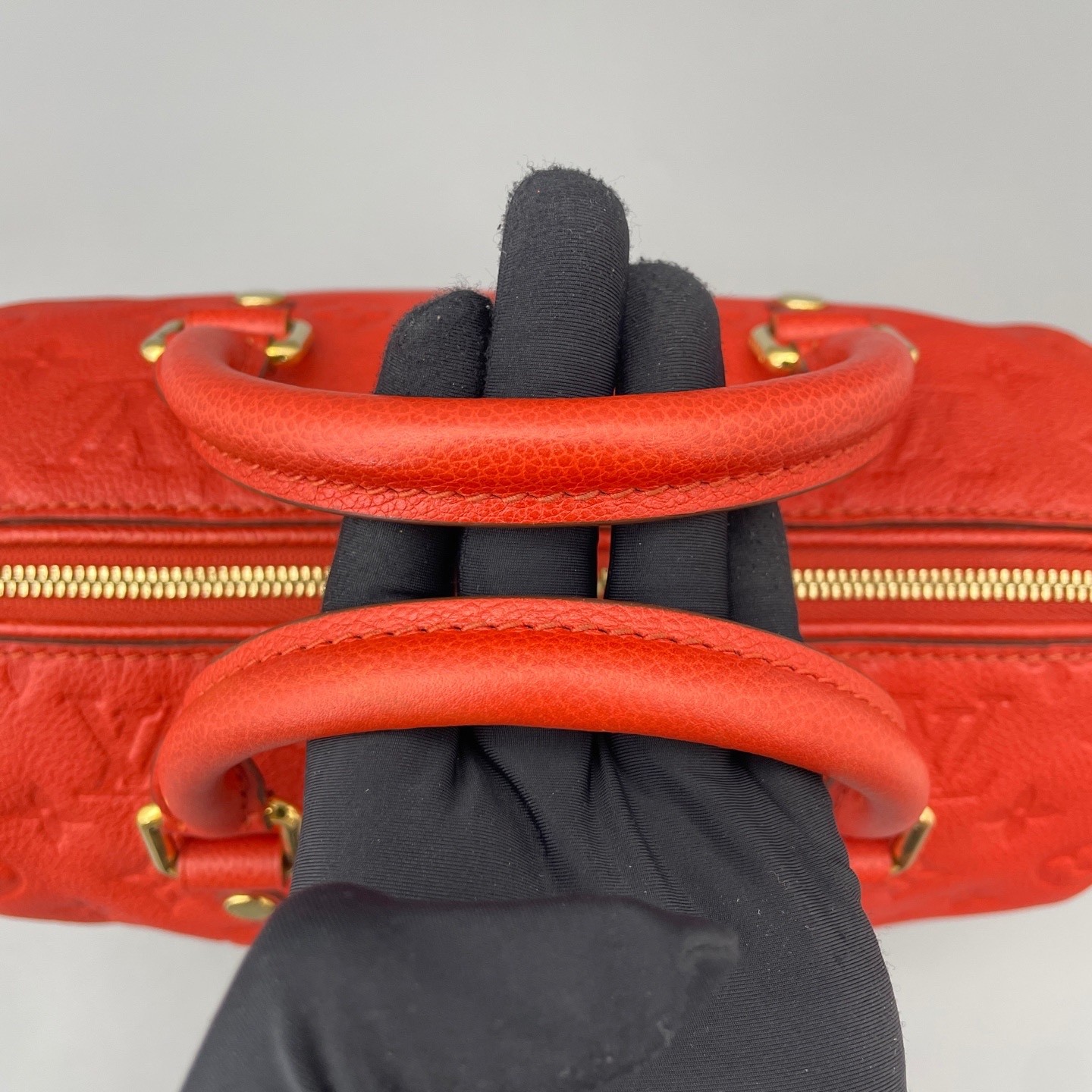 Louis Vuitton Pre-Owned Authentic Luxury Handbag Red 25*18*15cm