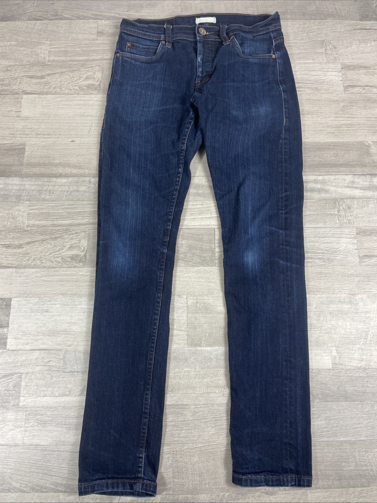 Y2k 2000s Selvedge Denim Jeans Mens 32×32 11 Oz Button Fly UB422