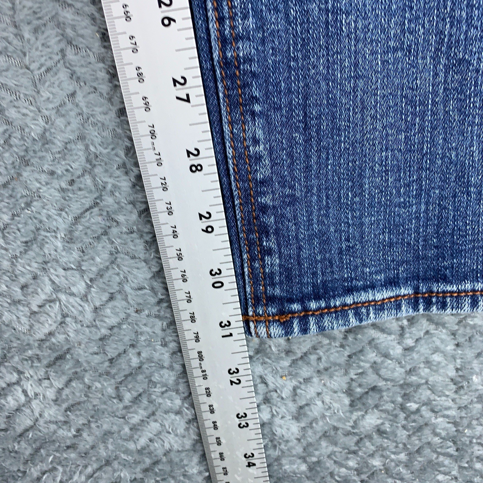 Hollister Socal Stretch Bootcut Jeans Women’s Size 7 Reg Blue Denim Faded