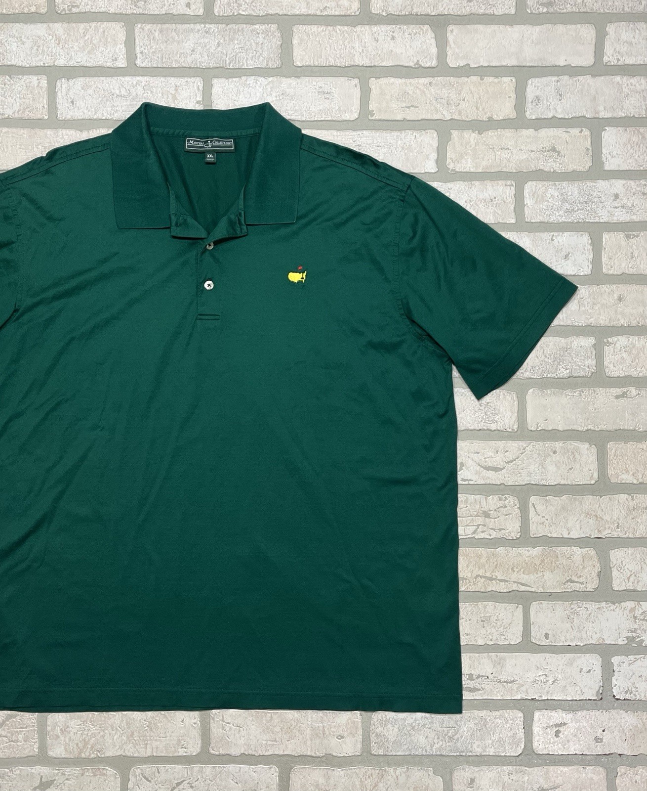 Masters Collection Augusta Green Polo Performance Mens XXL preppy