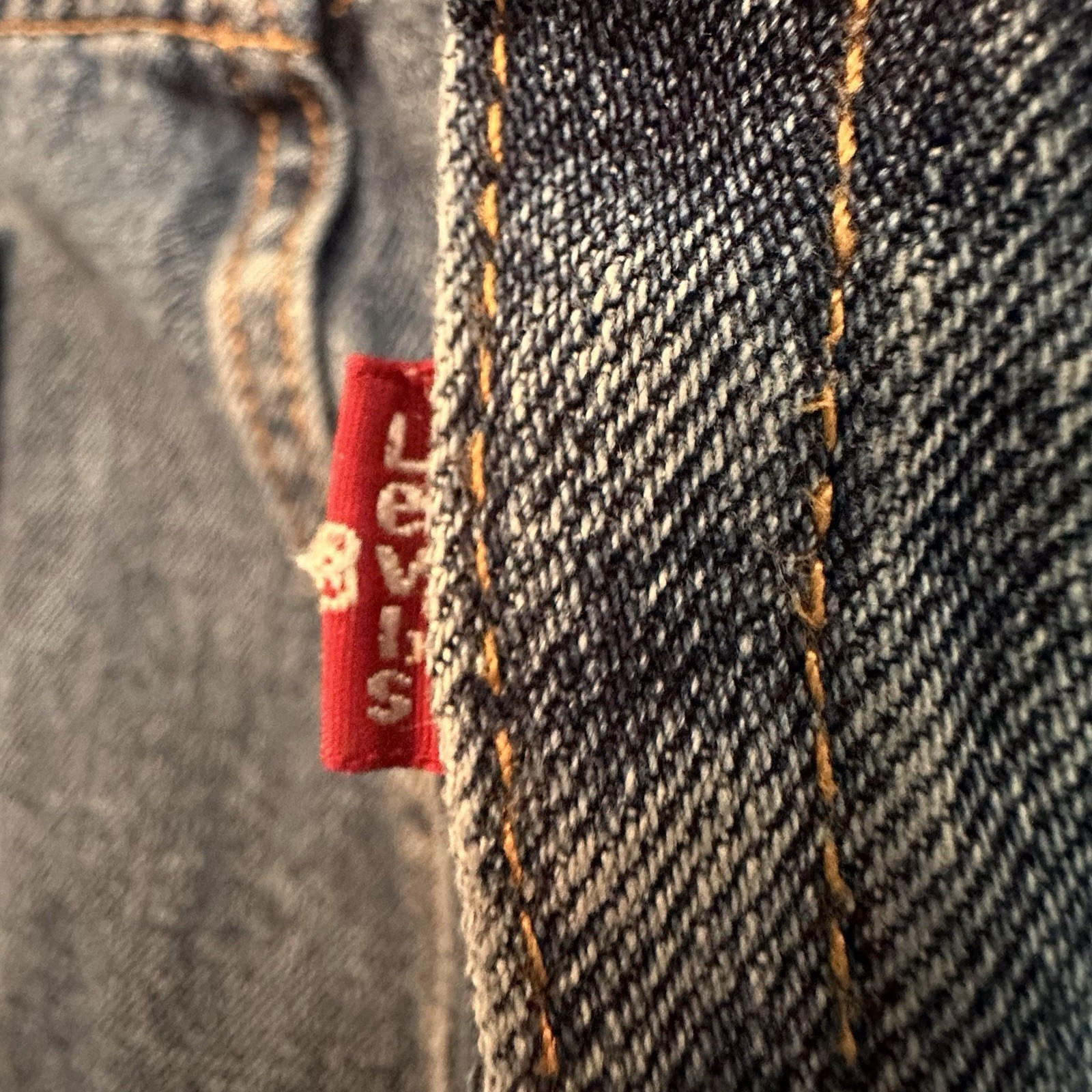 Levi’s 505 Regular Fit Jeans Men’s 38×30 Blue Straight Leg Denim Classic