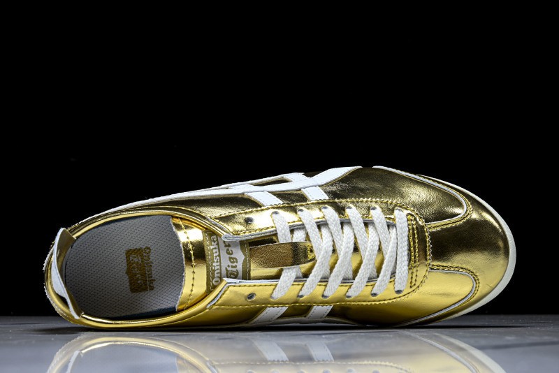 Onits*ka Tiger Mexico66 Gold White 1183B566-201 Unisex Size 4-11