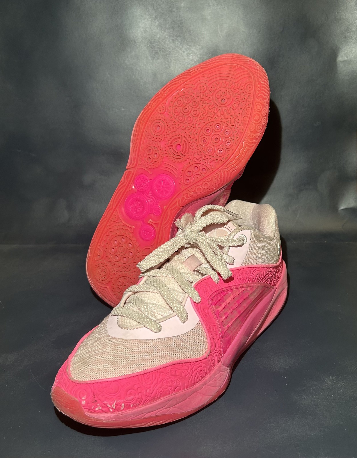 Nike KD 16 NRG Low Aunt Pearl Men’s Size 10 Pink Basketball Shoes FN4929-600