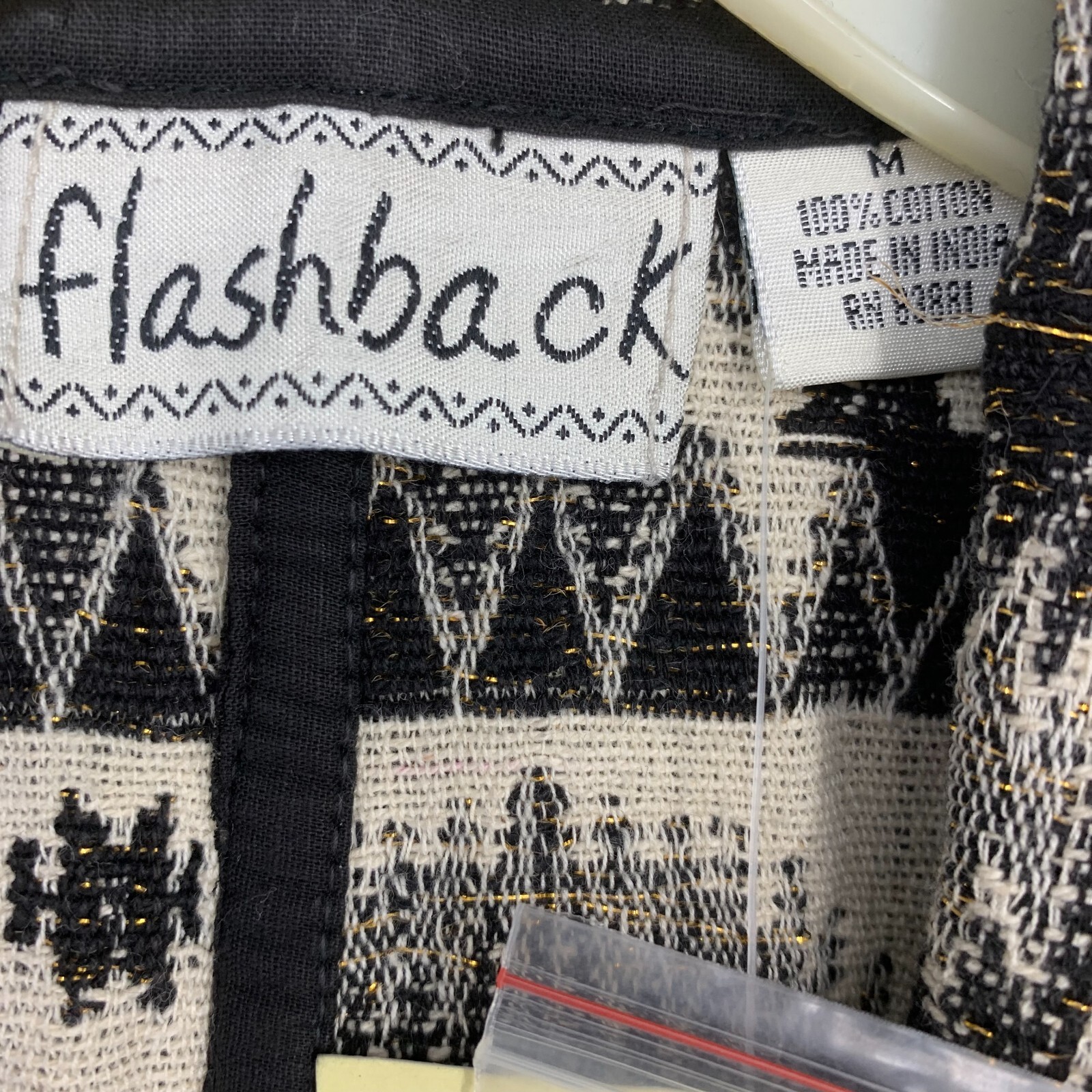 NEW Vintage Flashback Southwestern Tribal Cropped Blanket Kilim Jacket Sz M NWT