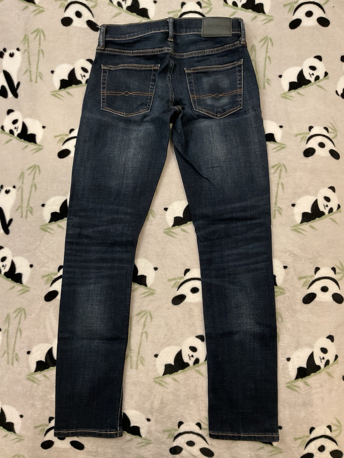 Lucky Brand Men’s Denim Jeans Size 28×32 Blue Dark Wash Slim Leg