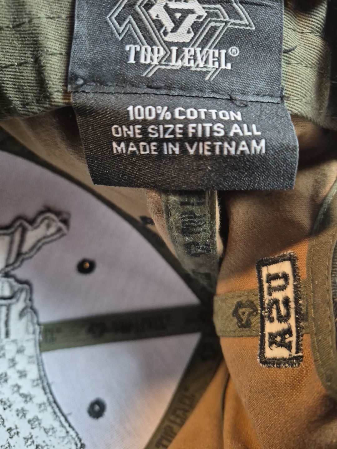 Top Level “USA” Cap Hat Embroidered Snapback Camouflage America