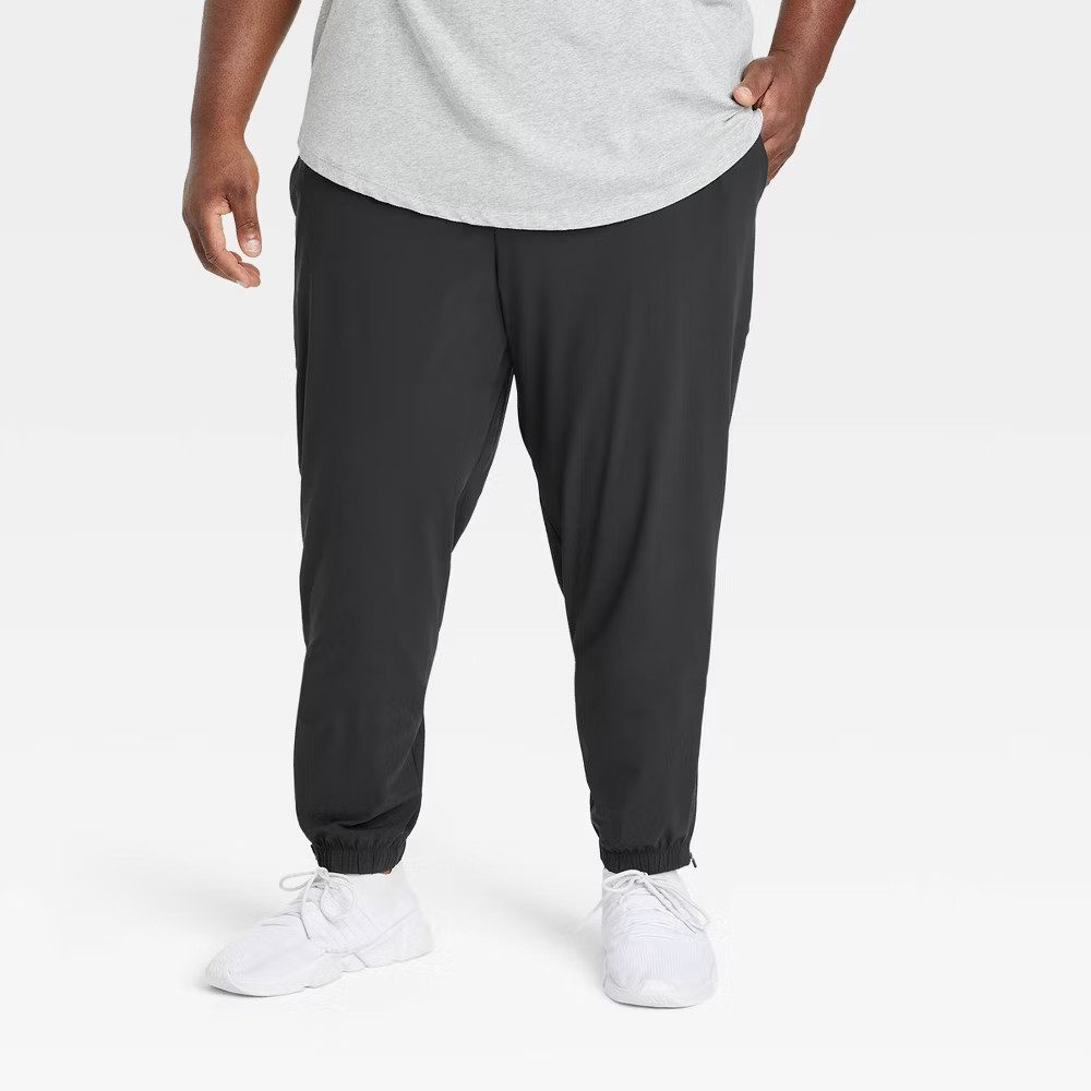 All In Motion Men’s Tricot Lightweight Active Joggers Gym Pants