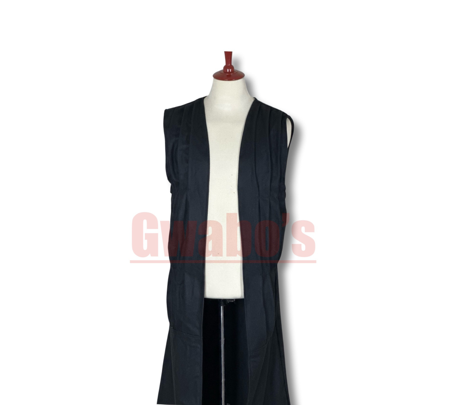 Darth Vader Inspired Cosplay Cape & Tunic Set Real Wool Made to Measure Costume