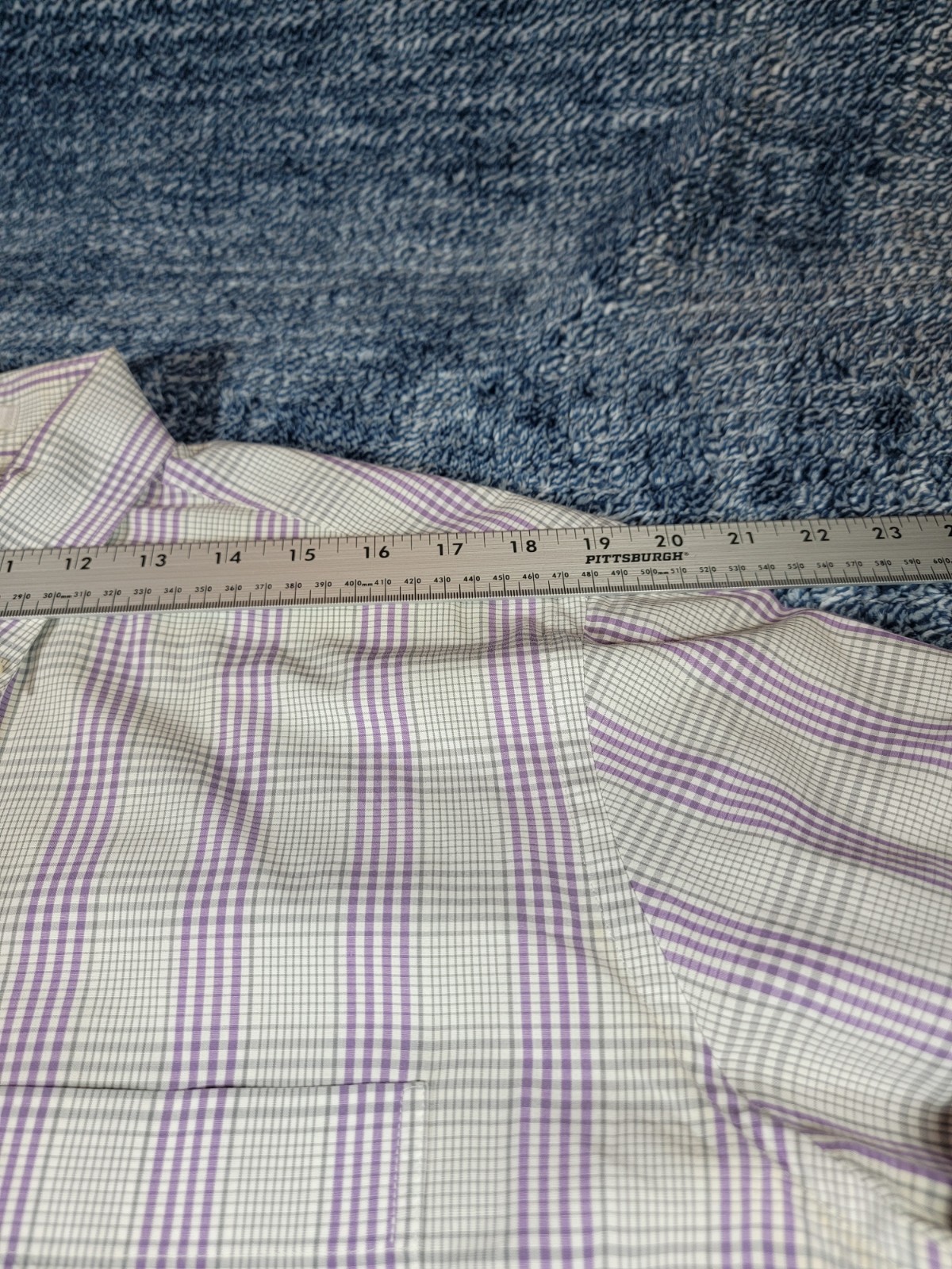 Peter Millar Crown Non-Iron Classic Fit Plaid Button-Down Shirt LG