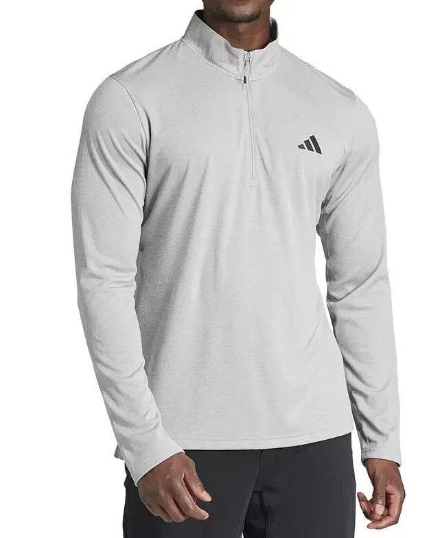 adidas Men Train Essentials Quarter-Zip Pullover Top (IT5441) – 3 colors