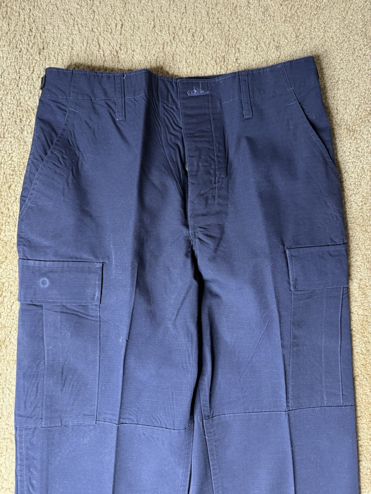 Propper Men’s Ripstop Cargo Pants Blue Military Polyester Cotton Small Regular