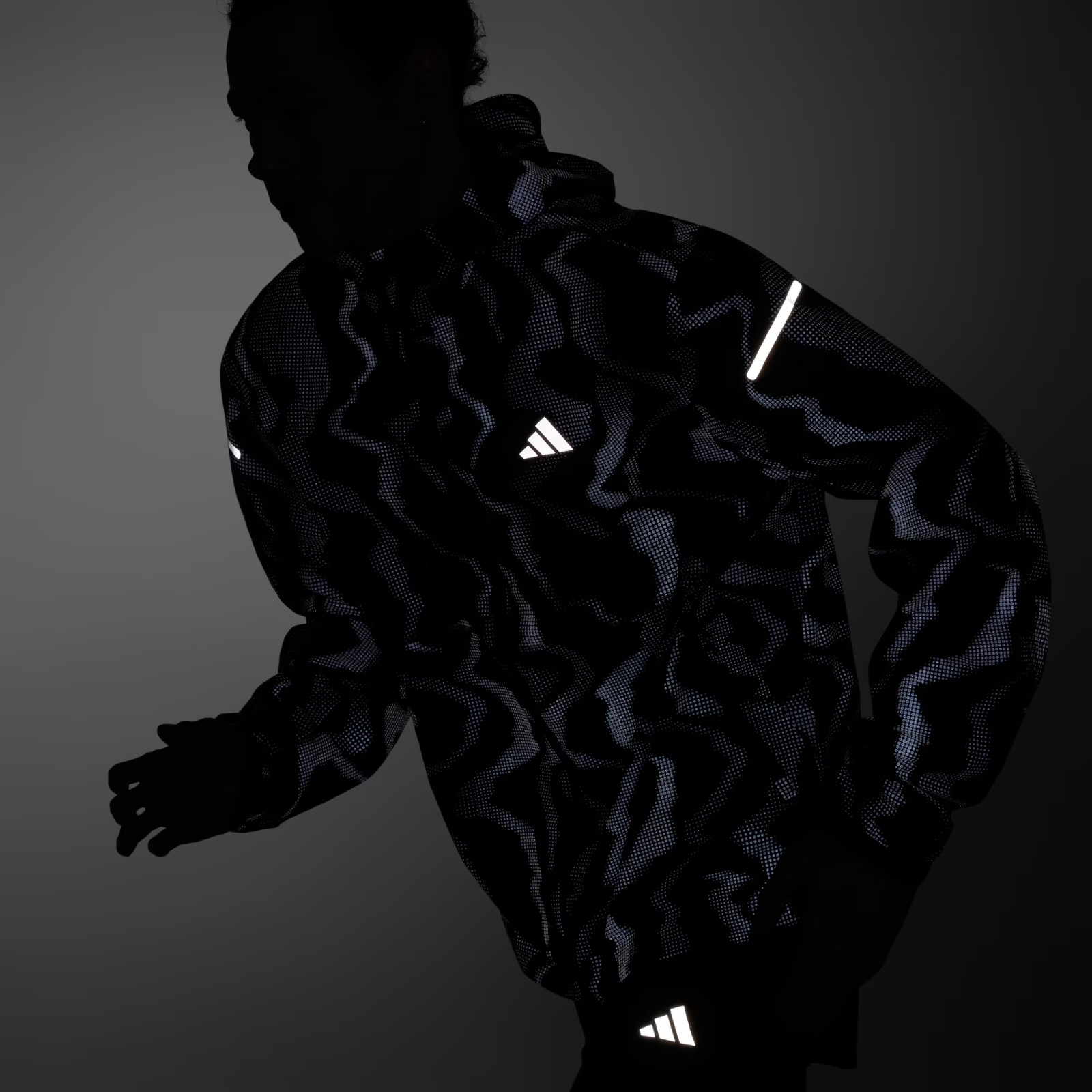 Adidas Ultimate Wind.RDY “Black” Running Carrera Jacket IT3498 Men’s Size Medium