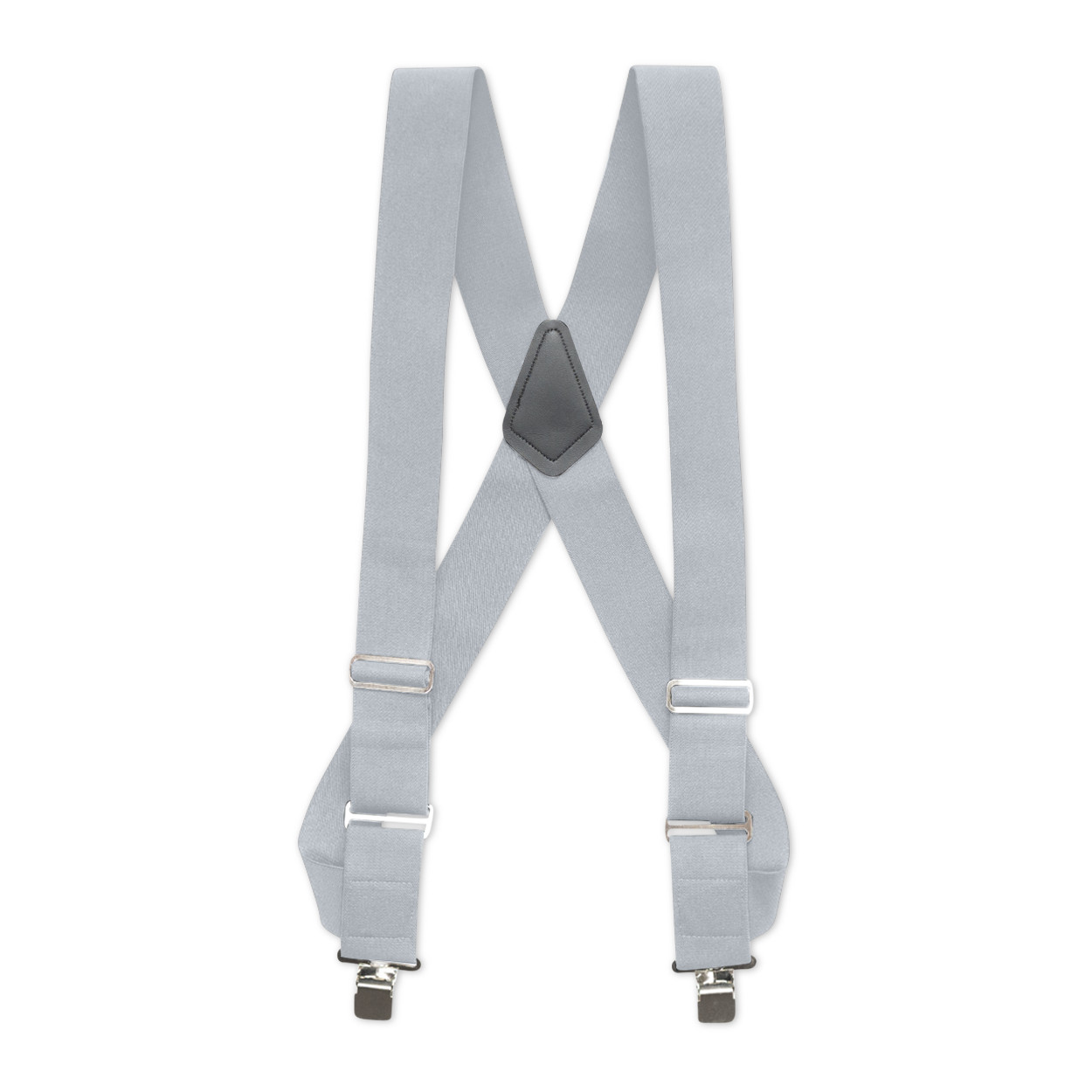 Men’s Suspenders: Side Grip, Stainless Steel Loop Snaps, Clips, U.S Manufactured