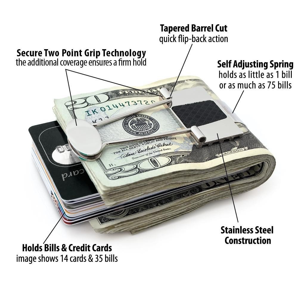 Bill Binder – Money Clip & Credit Card Holder