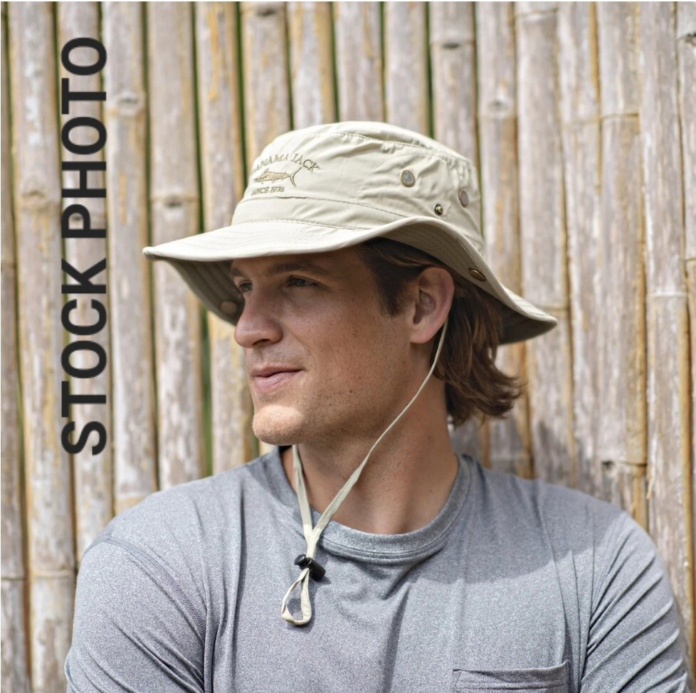 Panama Jack Marlin Boonie Hat Outdoor Beach Sun Fishing Hike Camp