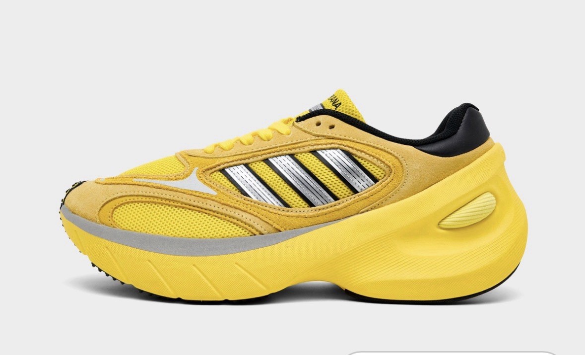 Adidas Adizero Goukana Light Yellow/Black/Silver, US Size 8.5M, 9.5W
