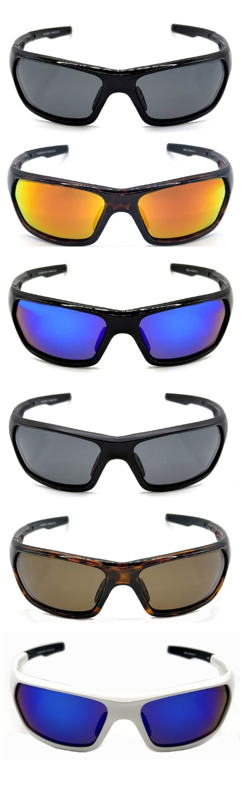 1 or 2 Pair(s) Polarized Mirror Lens Anti Relfective Blue Blocking Sunglasses