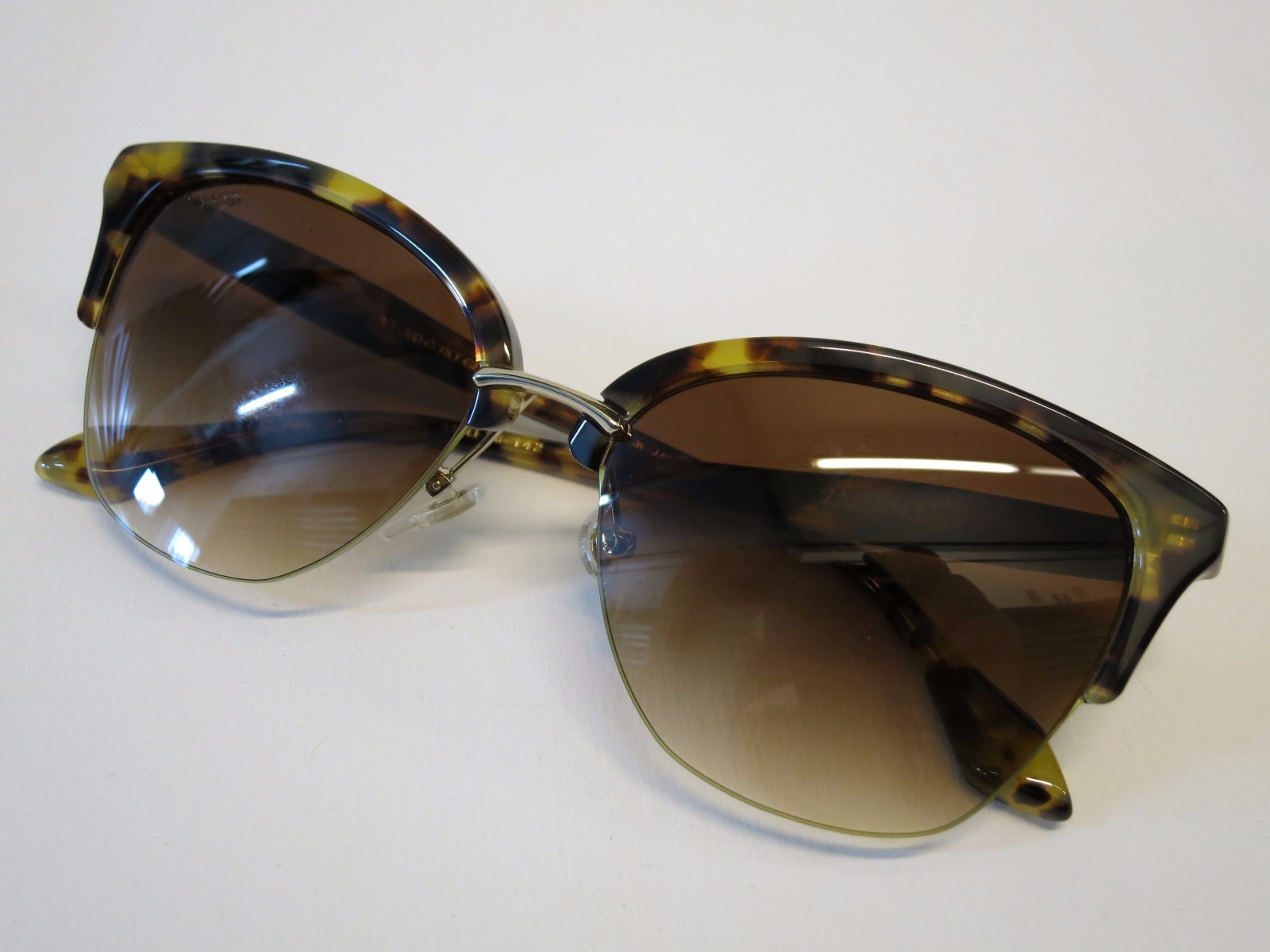 DITA Von Teese Paramour Tortoise 12K Gold Brown Lens Glasses Eyewear Sunglasses
