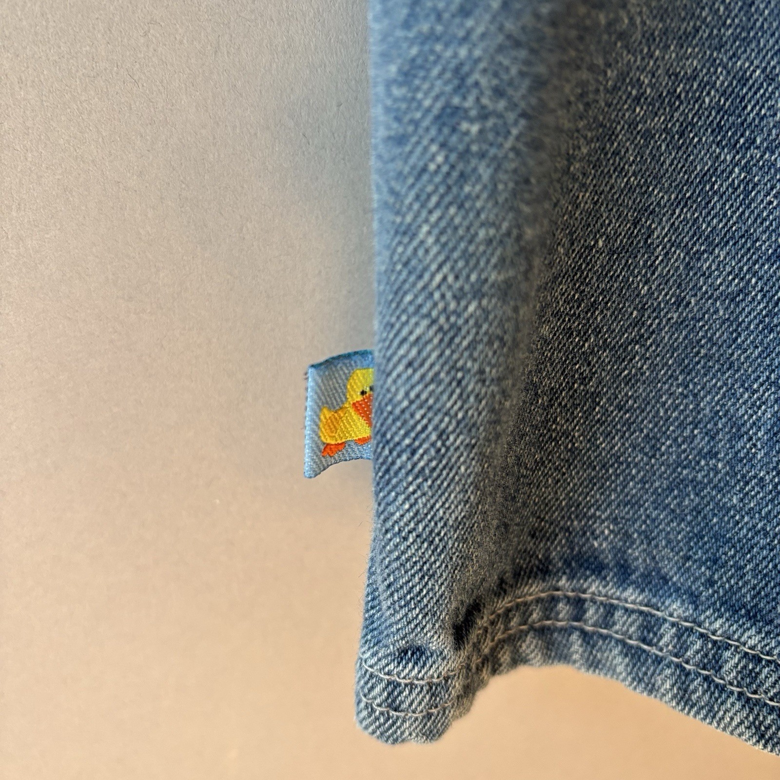 Vintage Y2K Kid’s Blues Clues Denim Overalls Embroidered 3T Nickelodeon Cotton