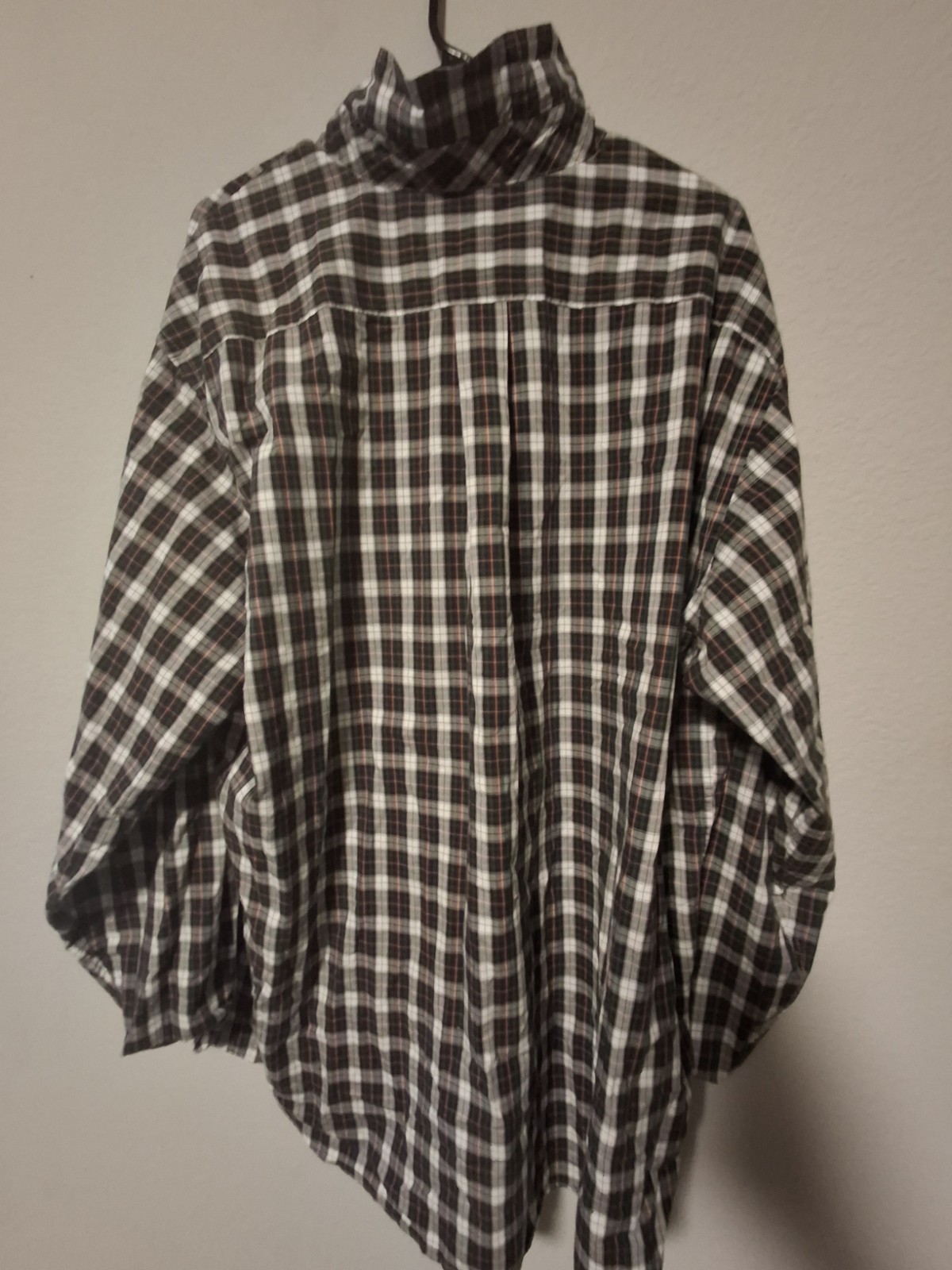 Club Room Men’s Regular Fit Performance 18.5-36/37 Checkered/Striped