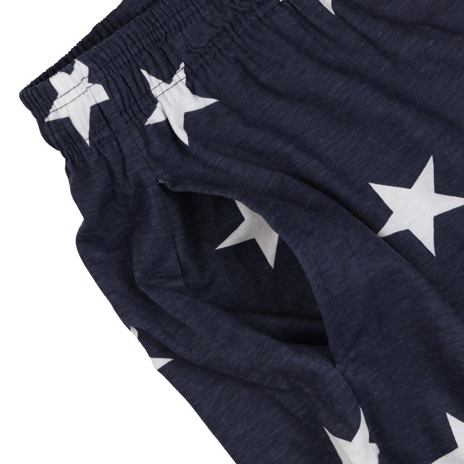 Stars And Stripes Men’s Shorts Patriotic Flag Summer Lounge Bottoms