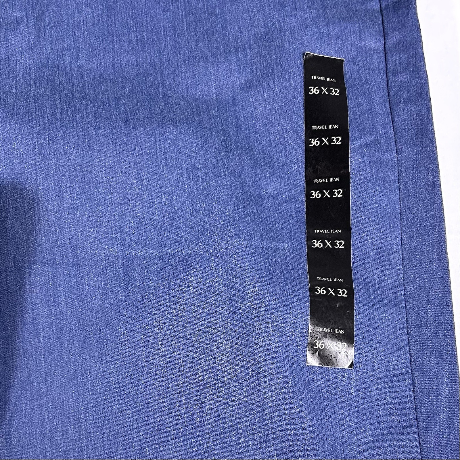 NWT Banana Republic Men’s 36×32 Blue Heather Athletic Fit Travel Jeans (36×31)