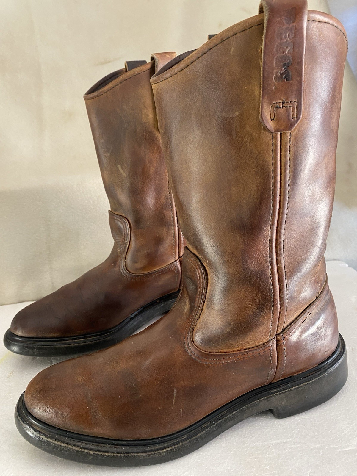 RED WING PECOS 8 98 Men’s Leather Size 7D Pull UP.