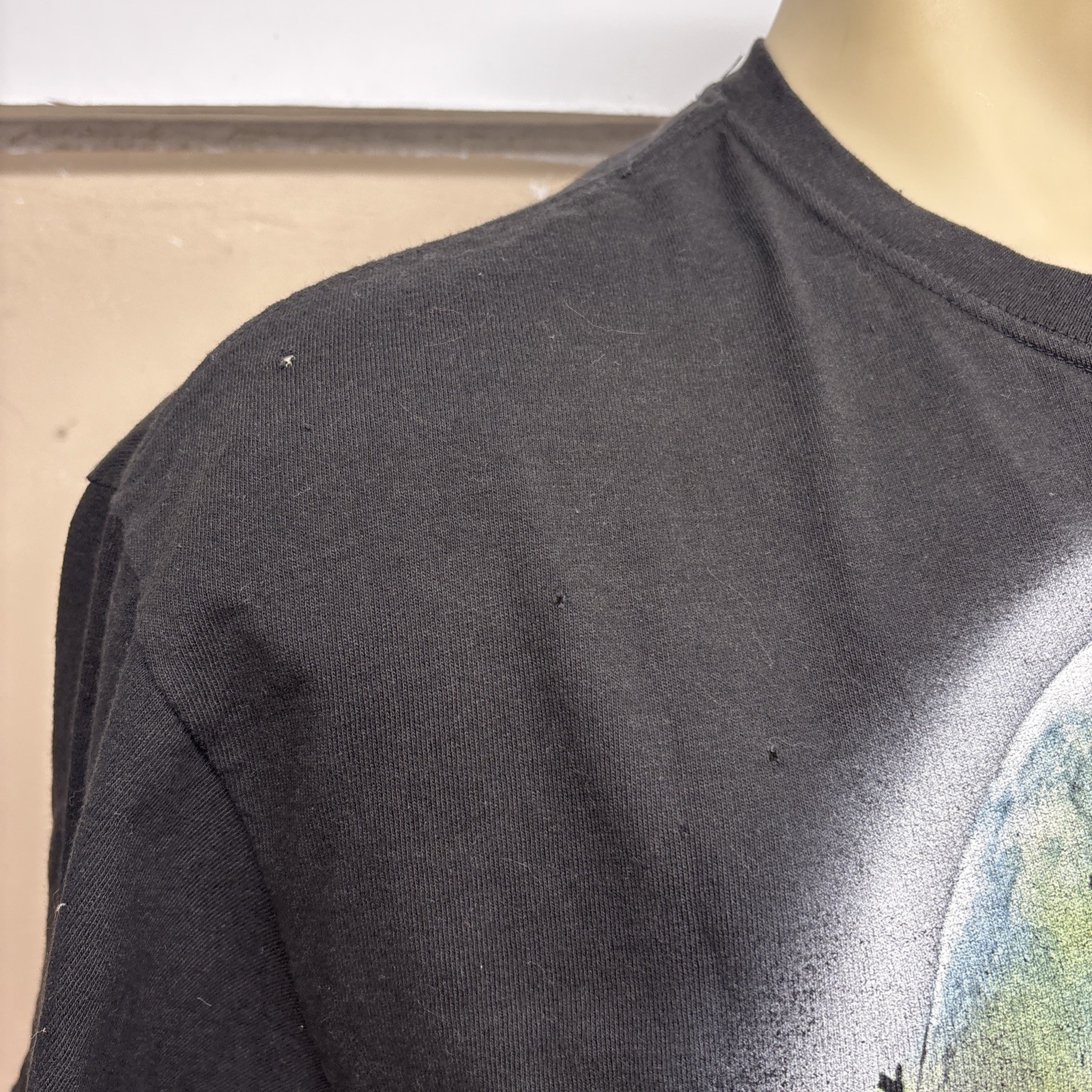 NWOT 2015 The Mountain Tami Alba Full Moon Night Wolves Black T-Shirt XL