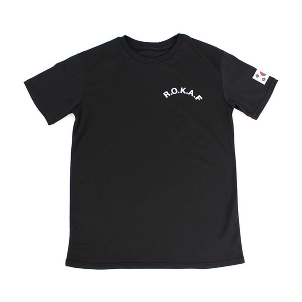ROKAF Korean Army Cool Dry T-Shirt | Korean Flag | XS–4XL | 3 Colors