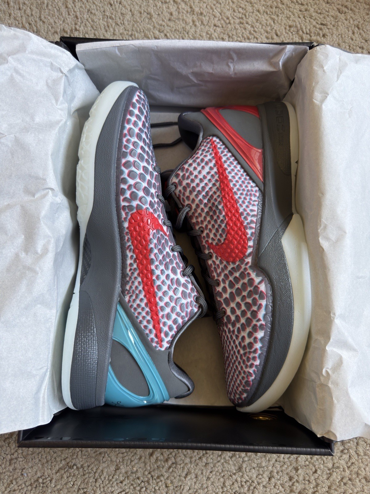 Nike Kobe 6 Protro 3D All-Star Hollywood- Size Men 12