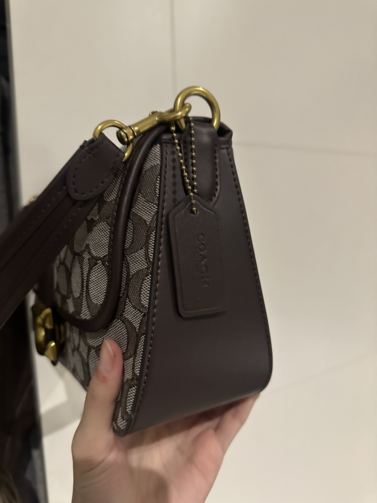Coach Denim Soft Tabby 26 Shoulder Bag