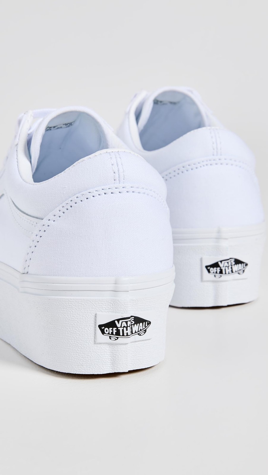 Vans Unisex Old Skool Stackform Shoes | True White | Authentic New