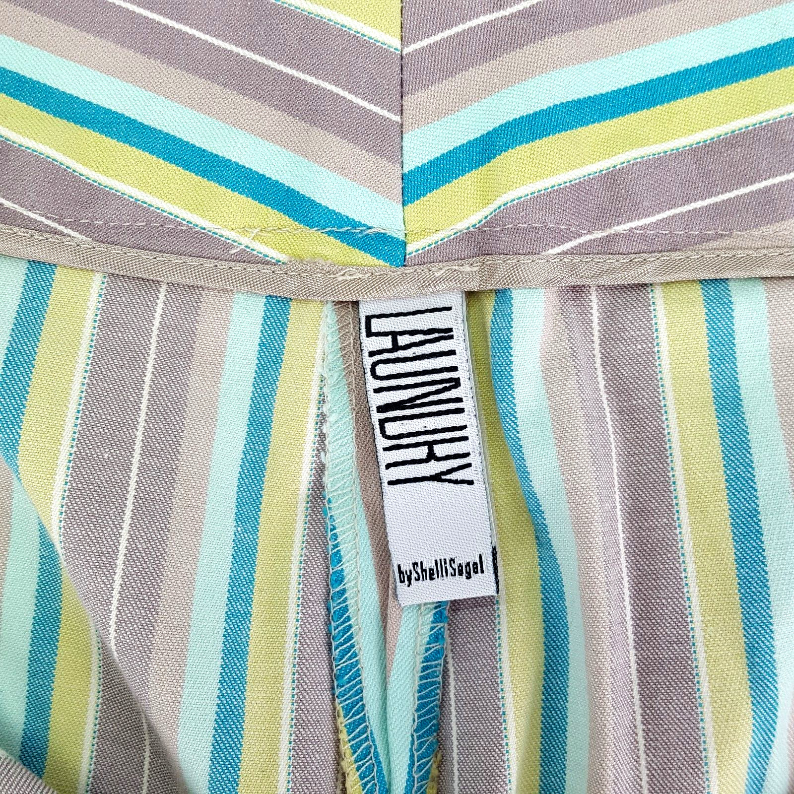Laundry Shelli Segal Striped Career Dress Work Office Slacks Dress Pants Size 10