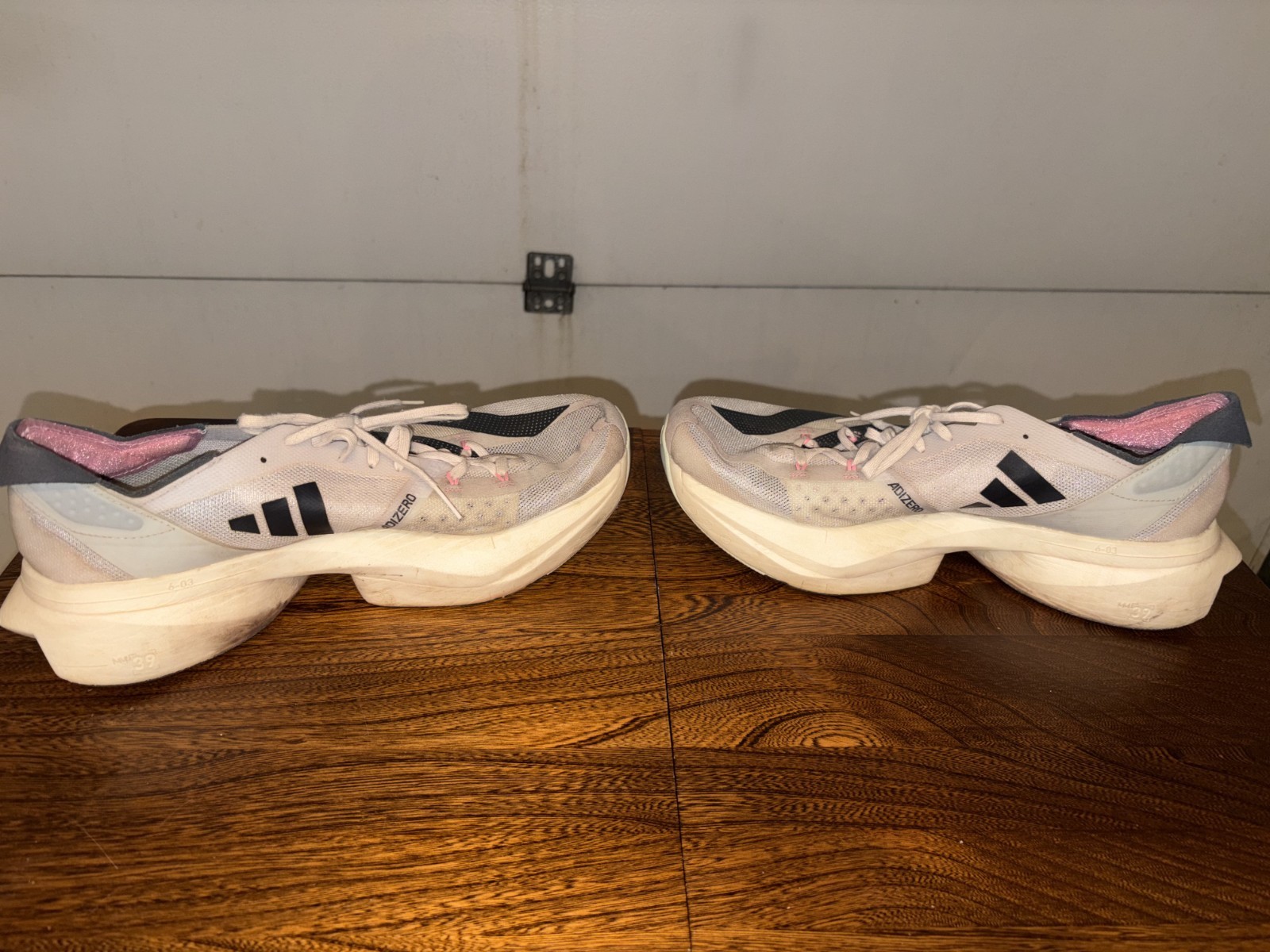 Size 10 – adidas Adizero Adios Pro 3 Low White Night Metallic