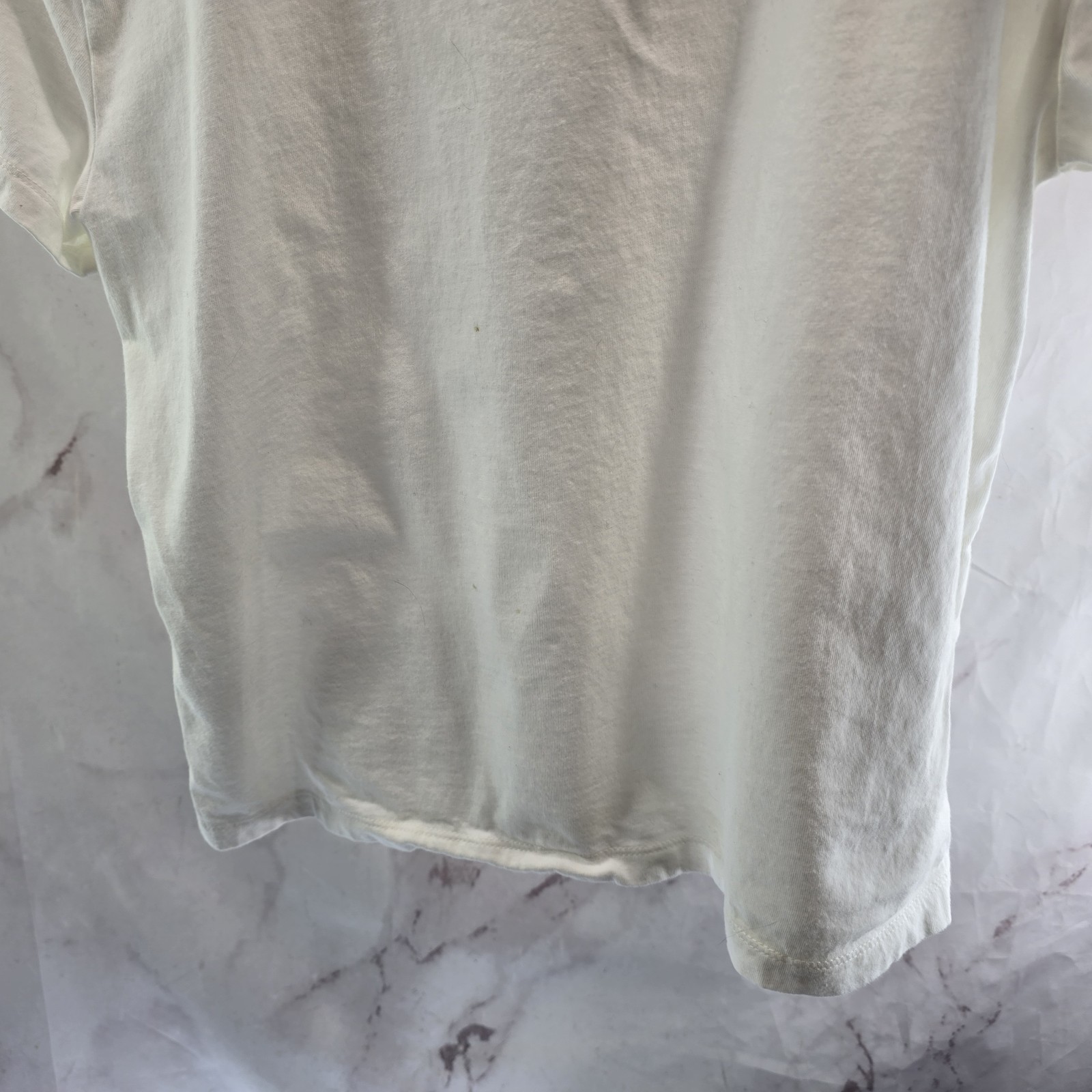 Everlane T Shirt Womens Small White Crewneck Box Cut Tee Organic Cotton