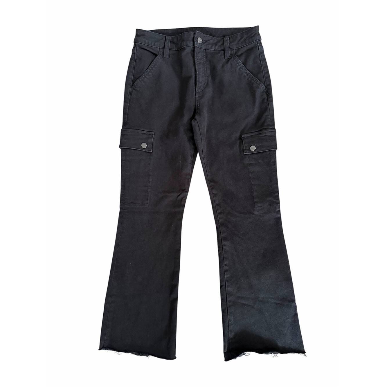 Joe’s Jeans Black Frankie Mid-Rise Bootcut