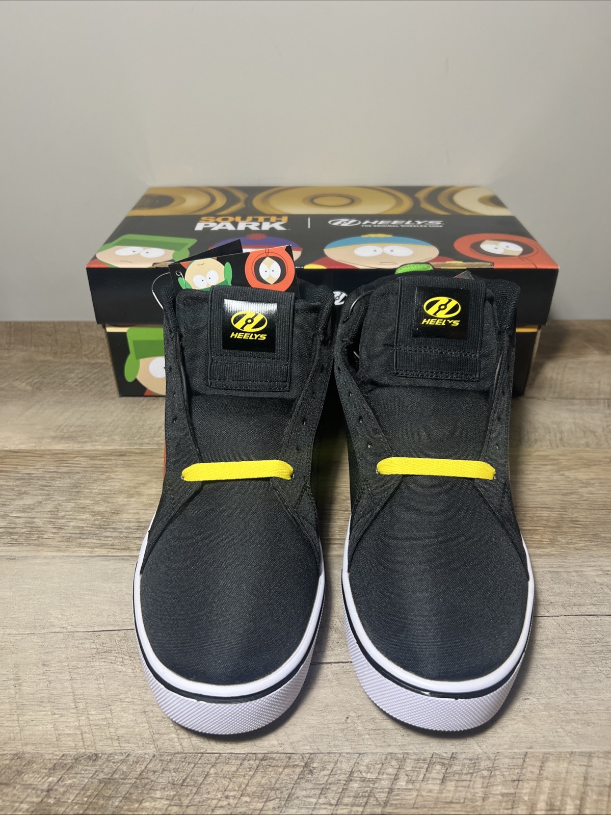 Heelys Racer South Park Mens Size 10 Black Lifestyle Sneakers Shoes New In Box