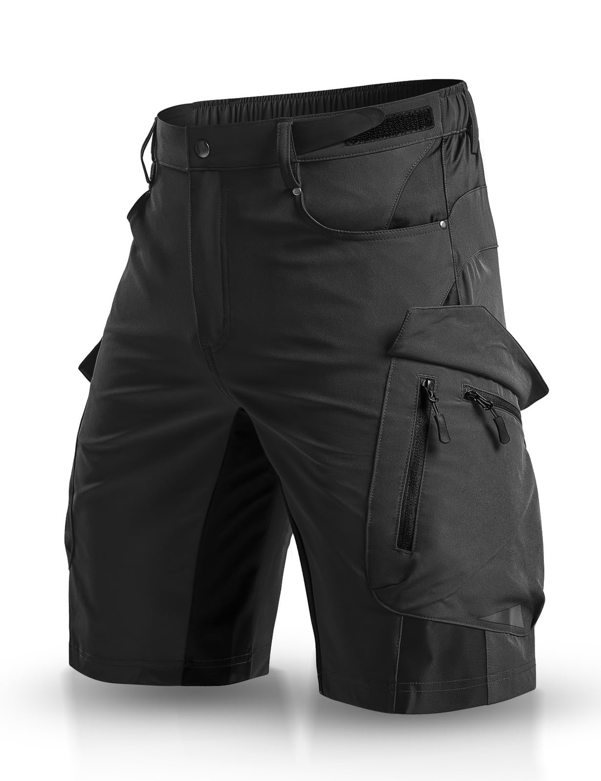 Mens Hiking Cargo Shorts Quick Dry Lightweight Breathable Stretch Outdoor