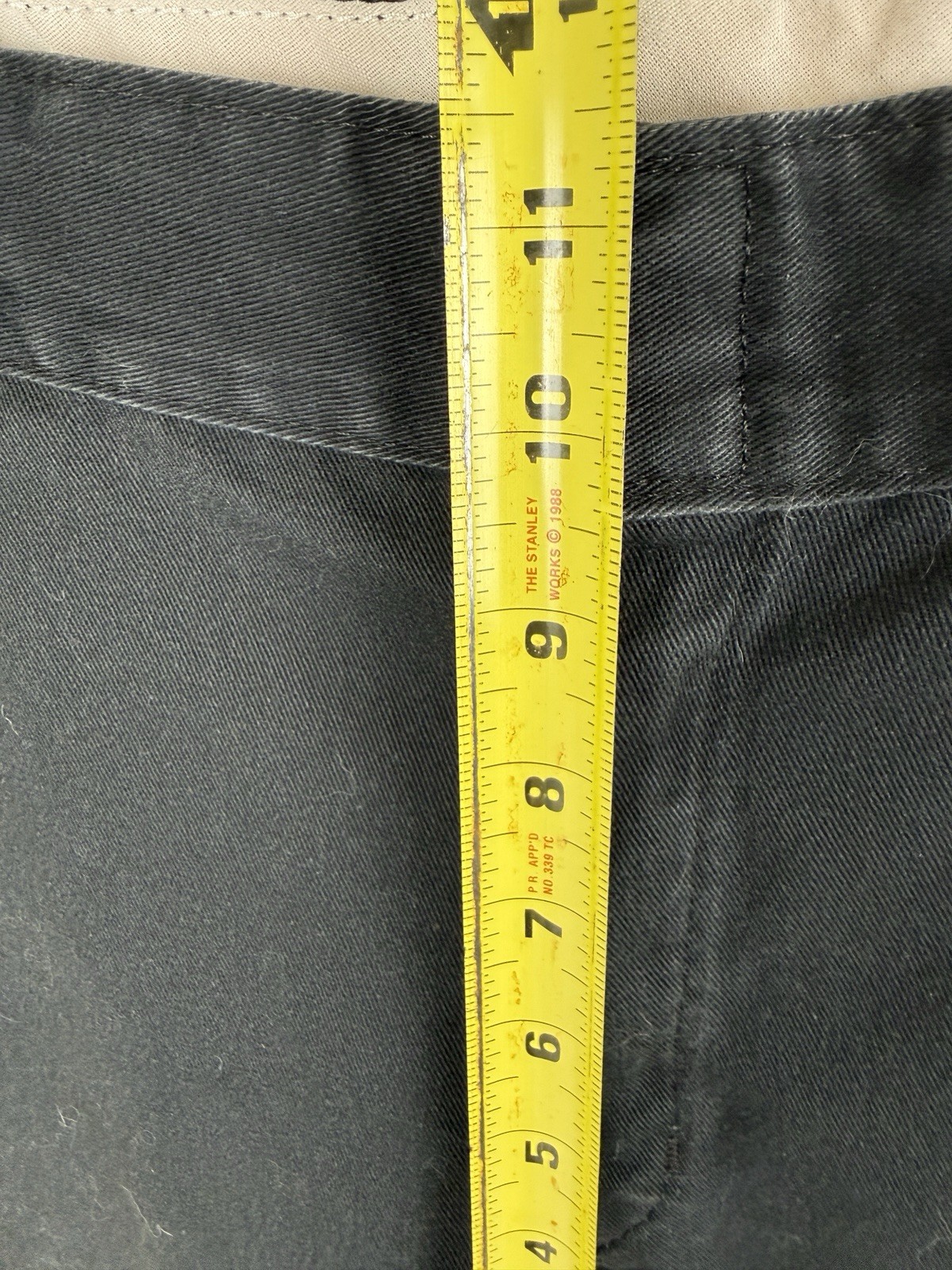 Dickies 874 Original Fit Work Pants in Black, Size 34×30