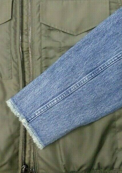 Levi’s Made & Crafted Spliced Bomber Trucker Jacket Men’s Large NWT RT$498 B12