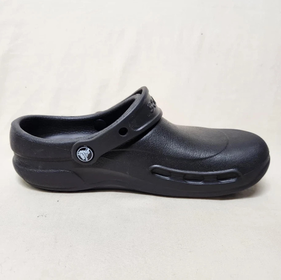 Crocs At Work Bistro Clogs Slip Resistant Waterproof Unisex W-7 M-5