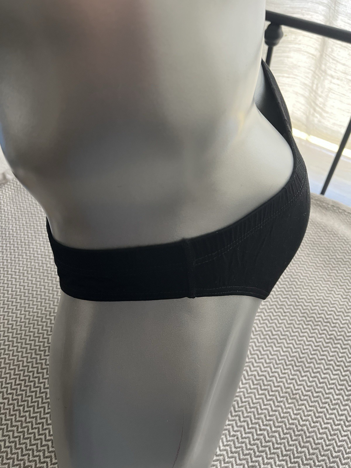 Real Men Model Black Briefs Size X-Large Extremely-soft NWOT