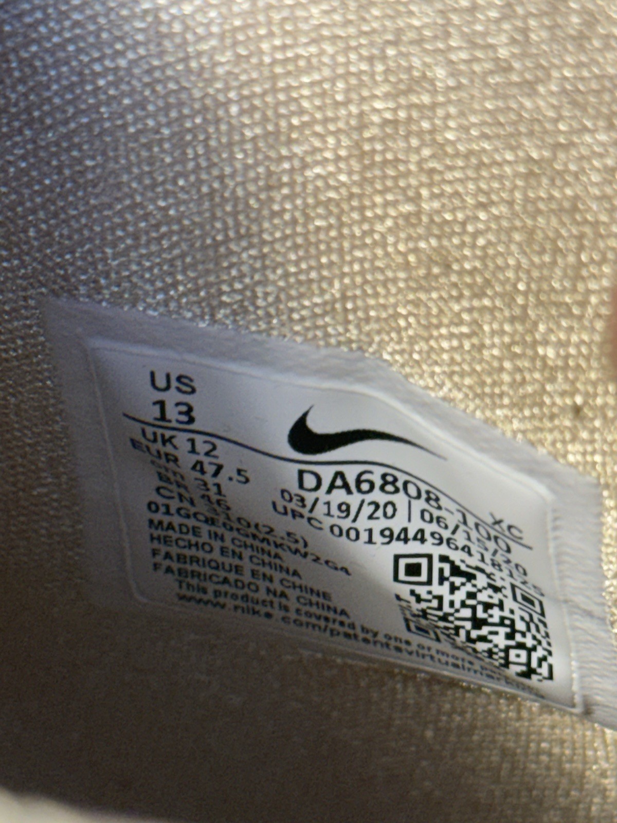 Nike Kybrid S2 Shashiko Size 13 Lightly Used