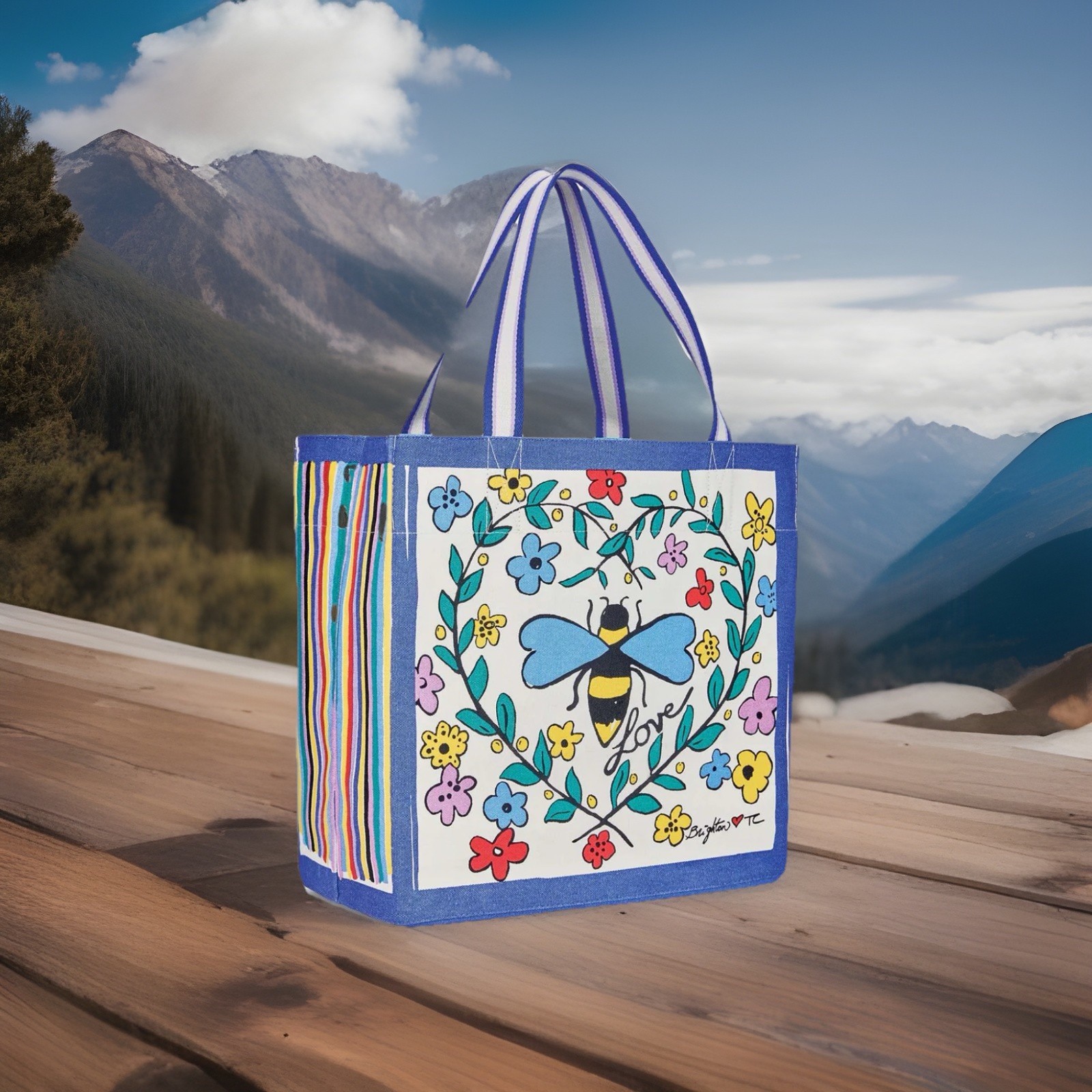 Brighton Tote YOU WARM MY HEART MSRP $150 In Original Packaging
