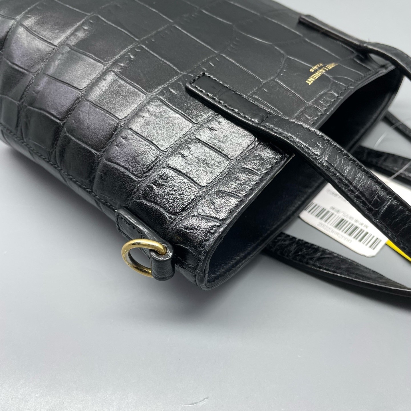 Saint laurent Pre-Owned Authentic Tote Black 16*17*6cm Free Tracked Shipping
